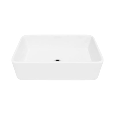 Cuba Banheiro Retangular 40x30 Sobrepor - Branco