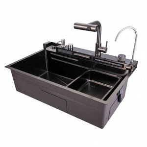 Cuba Cozinha Gourmet Inox Digital - Preto