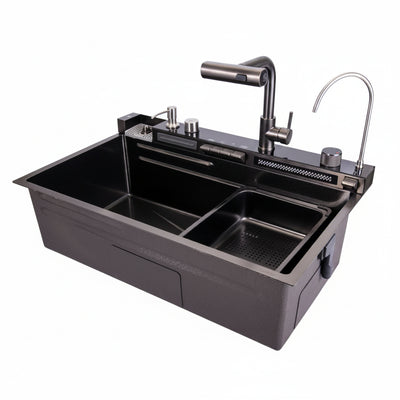 Cuba Cozinha Gourmet Inox Digital - Preto