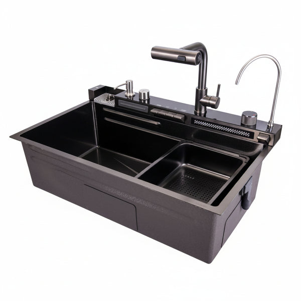 Cuba Cozinha Gourmet Inox Digital - Preto