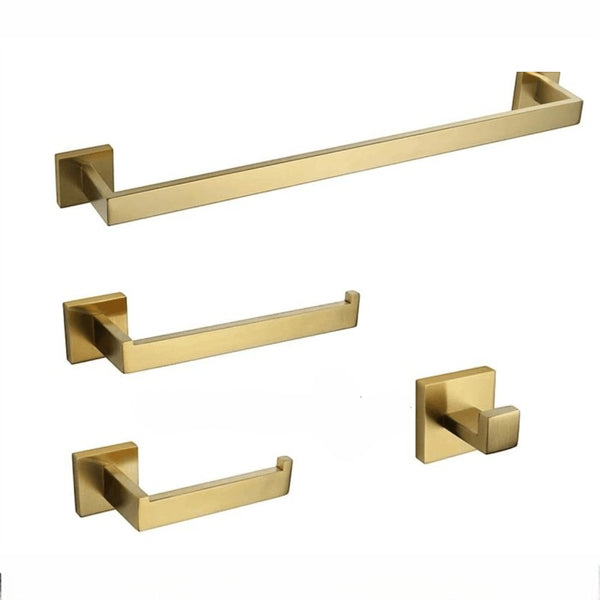Acessórios Banheiro Gold Escovado