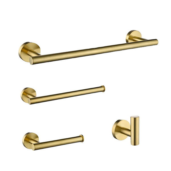 Acessórios Banheiro Gold Escovado Fit