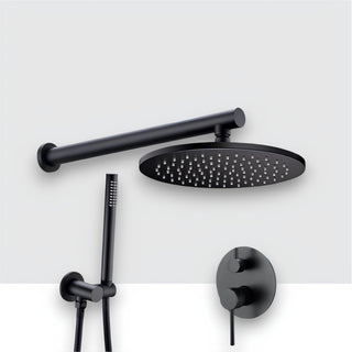 Kit Chuveiro Redondo Black Premium