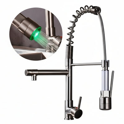 Torneira Cozinha Gourmet LED