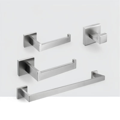 Acessórios Banheiro Aço Escovado Style