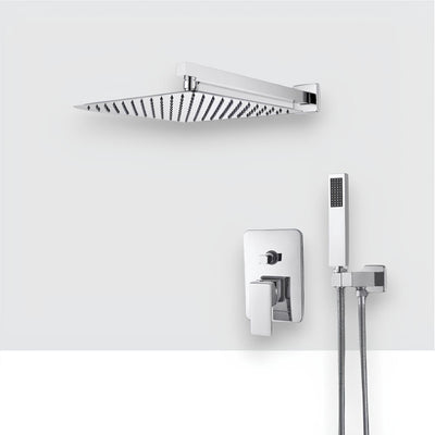 Kit Chuveiro Completo Cromado