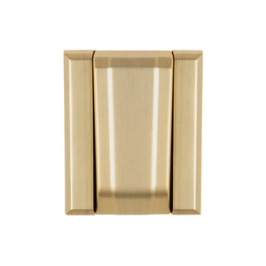 Acabamento Válvula Descarga Gold Escovado