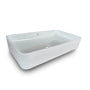 Cuba Banheiro Retangular 61x35 Sobrepor - Branco