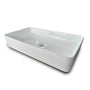 Cuba Banheiro Retangular 61x35 Sobrepor - Branco