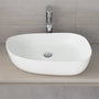 Cuba Banheiro Oval 52x40 Sobrepor - Branco