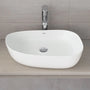Cuba Banheiro Oval 52x40 Sobrepor - Branco