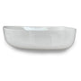 Cuba Banheiro Oval 52x40 Sobrepor - Branco