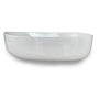 Cuba Banheiro Oval 52x40 Sobrepor - Branco