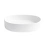 Cuba Banheiro Oval 55x42 Sobrepor - Branco