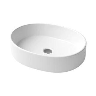 Cuba Banheiro Oval 55x42 Sobrepor - Branco