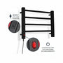 Toalheiro Térmico Elétrico para 2 Toalhas - Black