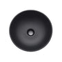 Cuba Redonda 41x41 Sobrepor - Preto Fosco