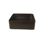 Cuba Banheiro Quadrada Slim 36x36 Sobrepor - Marrom Fosco