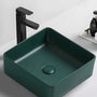 Cuba Banheiro Quadrada Slim 36x36 Sobrepor - Verde