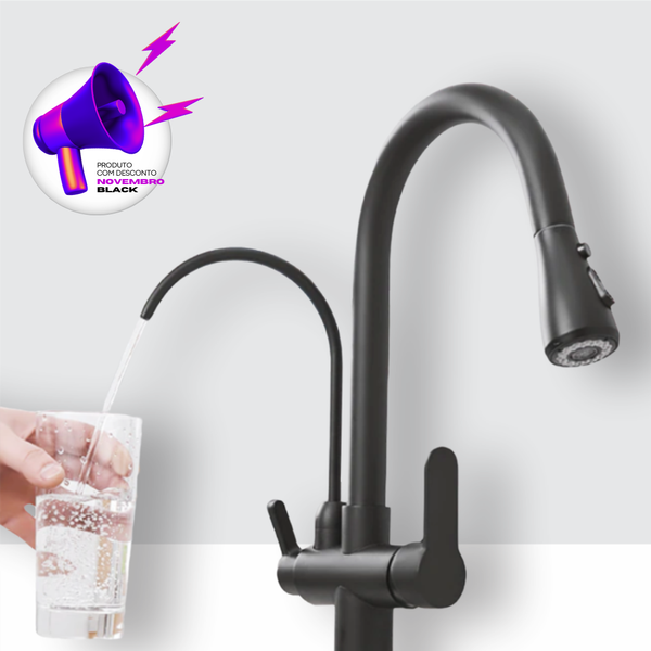 Torneira Cozinha com Filtro Clean