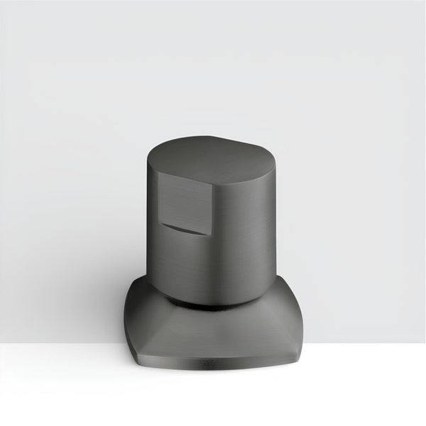 Acabamento Registro Round - Grey (Base Deca / Docol)
