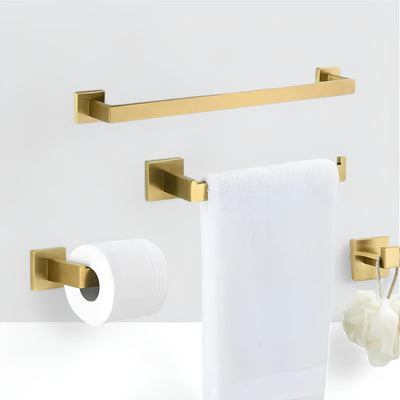 Acessórios Banheiro Gold Escovado