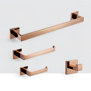 Acessórios Banheiro Rose Gold