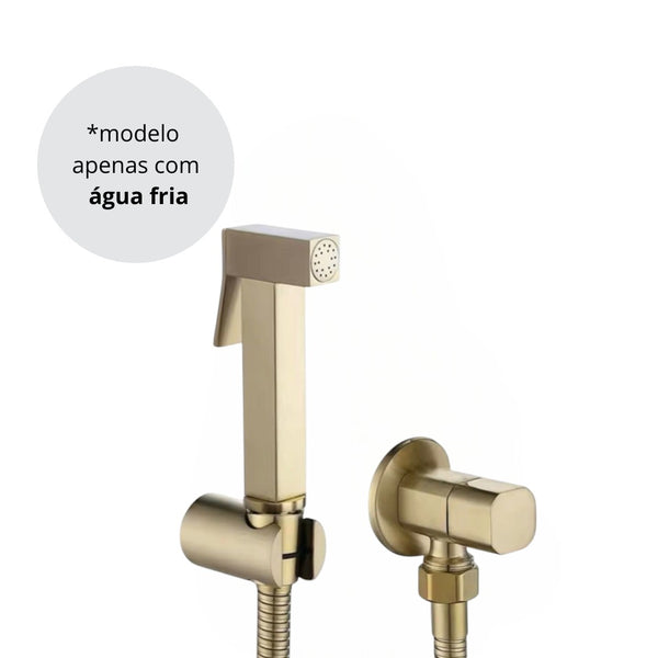 Ducha Higiênica Gold Escovado