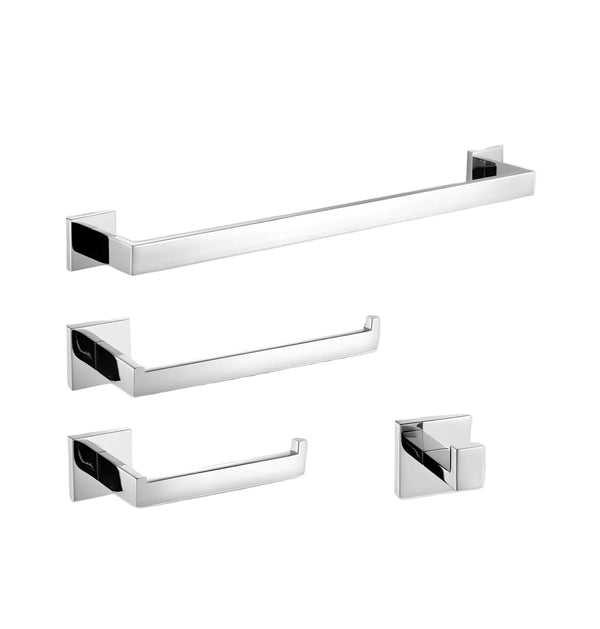 Acessórios Banheiro Cromado Style