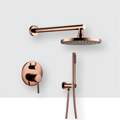 Kit Chuveiro Completo Rose Gold