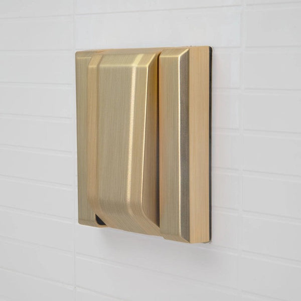 Acabamento Válvula Descarga Gold Escovado