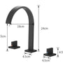 Torneira Banheiro Misturador Black