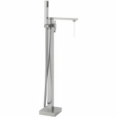 Torneira Banheiro Piso c/ Ducha Quadratta