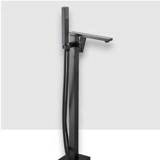 Torneira Banheiro Piso c/ Ducha Quadratta