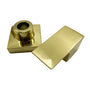 Acabamento Registro Gold Escovado (Base Deca / Docol)